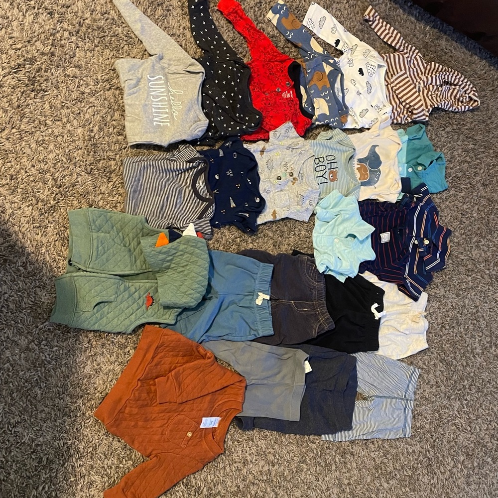 0-3 month boy clothes